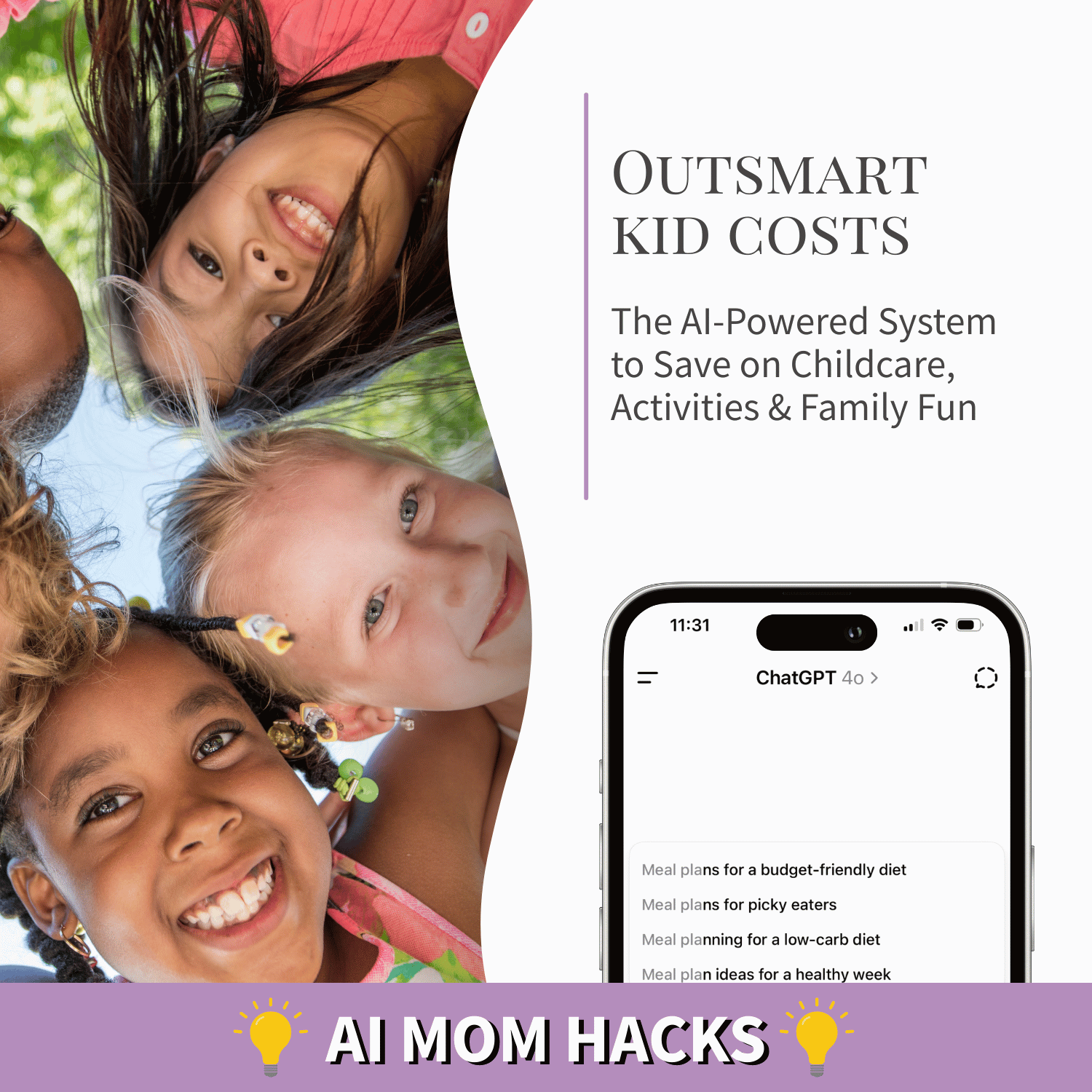 Outsmart Kid Costs: The AI-Powered System to Save on Childcare, Activities & Family Fun