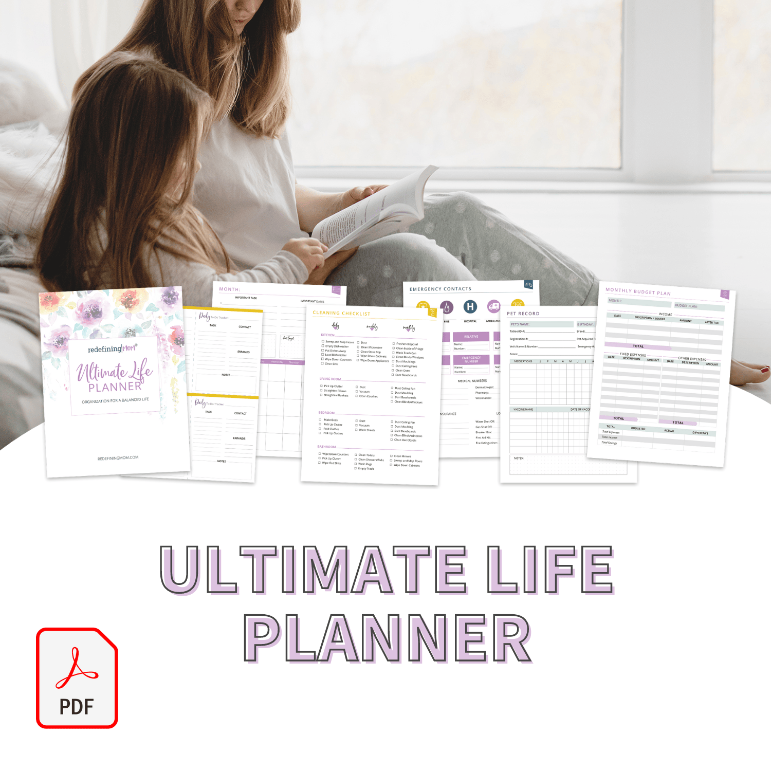 ultimate life planner to organize your entire home and family life