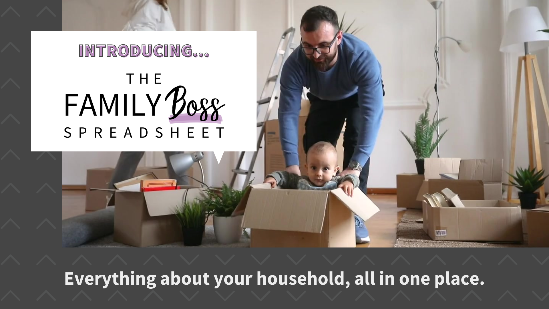 Family Boss Spreadsheet is a home management spreadsheet that helps you manage everything about your life digitally in one place.