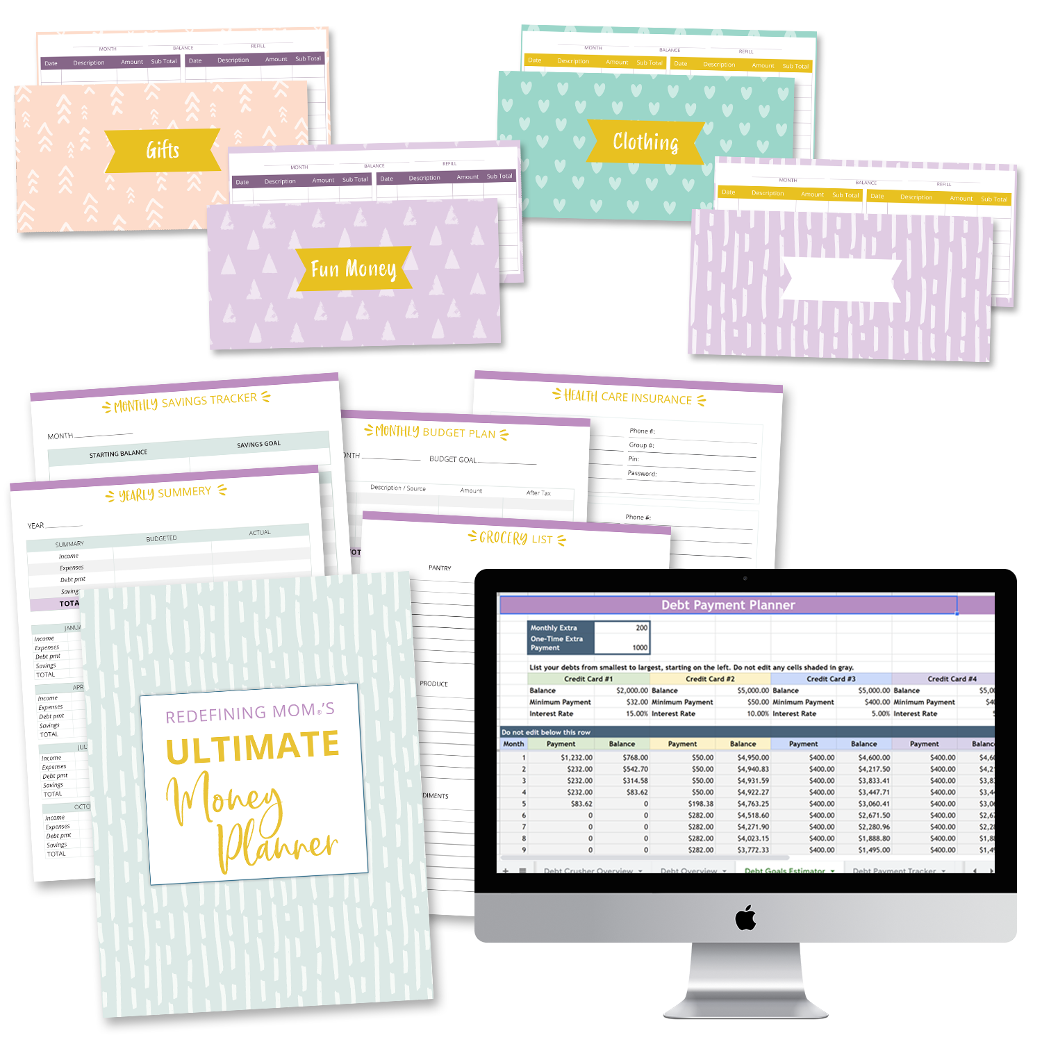 ultimate family budget system includes the best spreadsheets and templates for managing your family finances including our printable money planner and cash envelopes